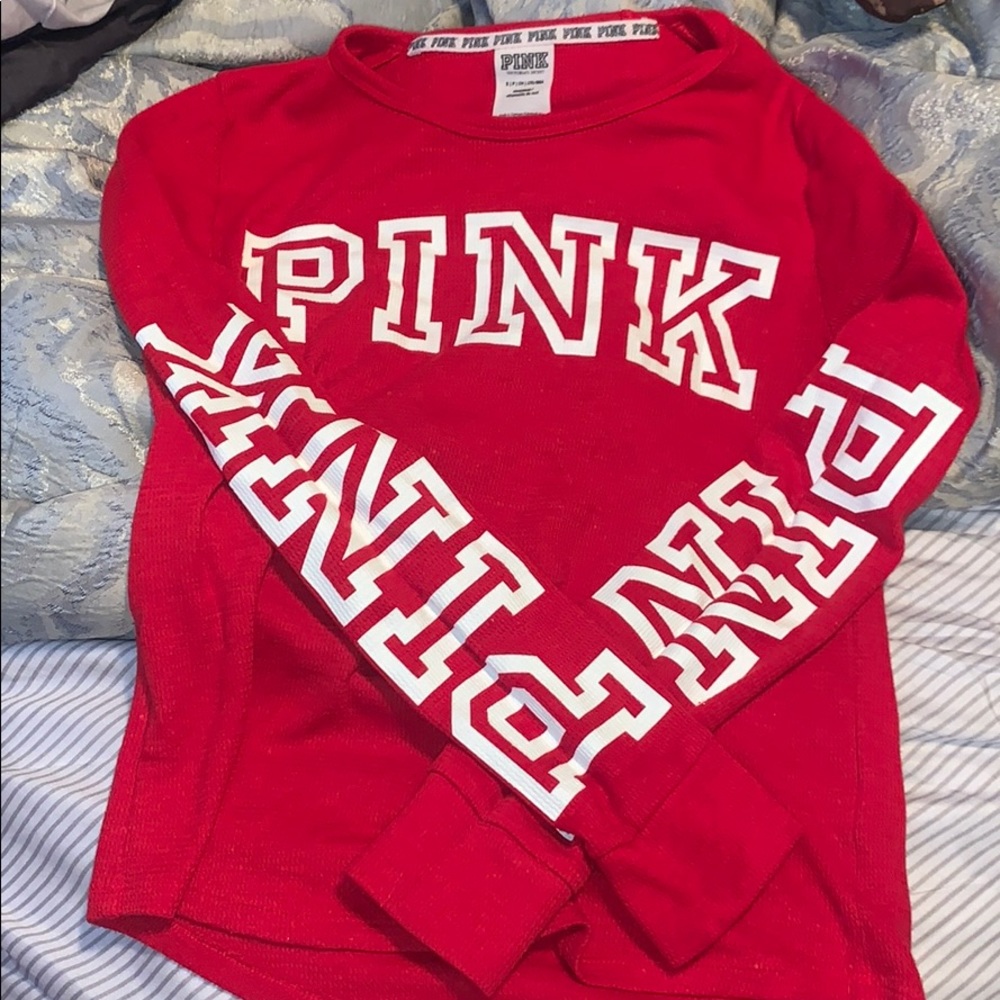 Pink VS long sleeve thermal